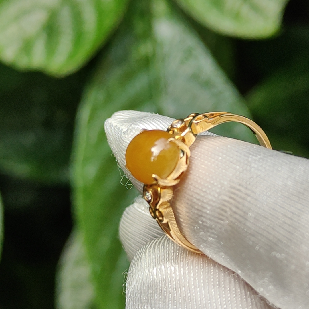 美しい翡翠　jade ジェイド　ダイアモンド　ゴールド　750 18K 指輪 Jade Ring Gallery - Premium Timeless Elegance 2025