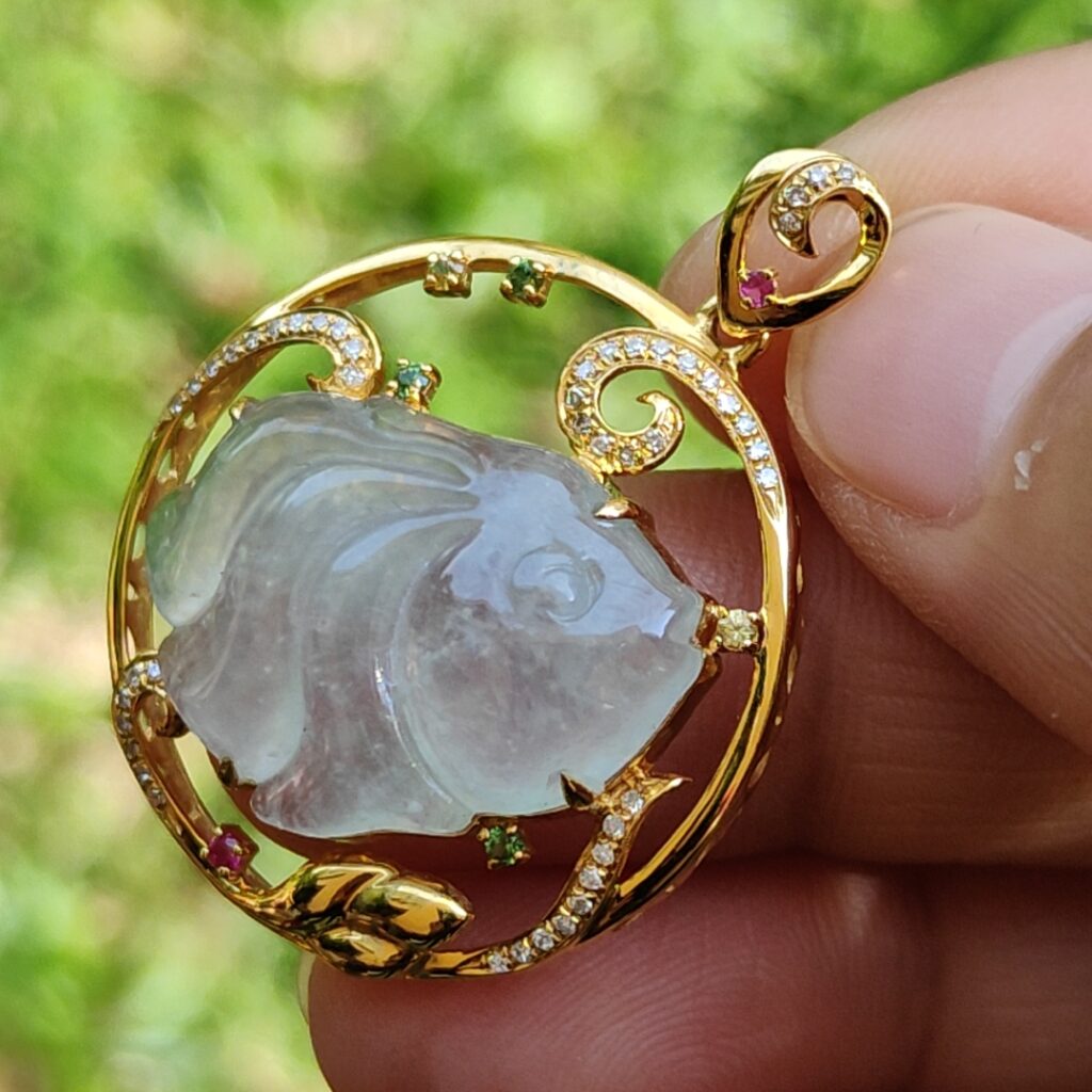 Galeri Loket Jed 14 loket ikan yang direka dengan cantik dengan emas 18k