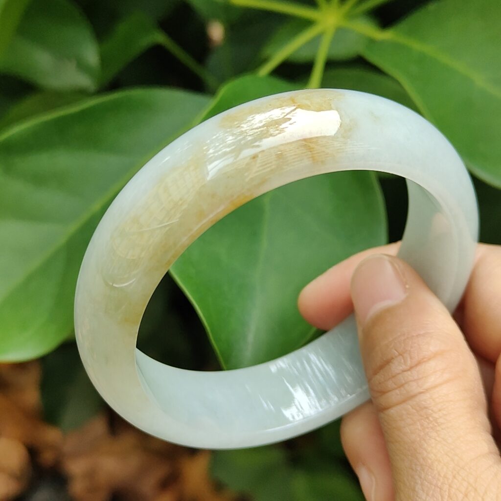 제이드 팔찌 구슬, 팔찌 싱가포르 제이드 숍 온라인 갤러리 36 노란색이 섞인 밝은 녹색 색조