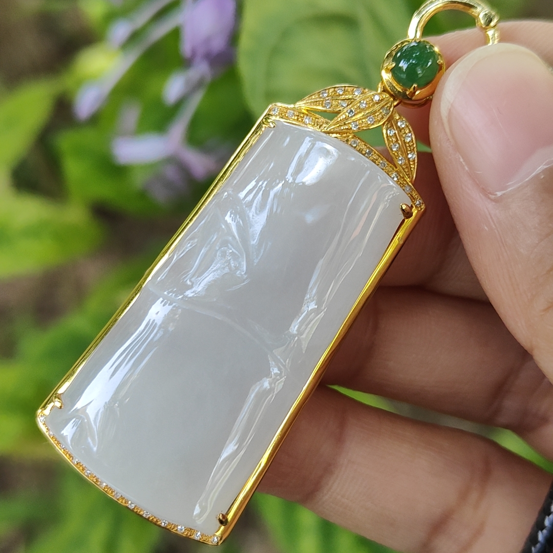 竹子吊坠